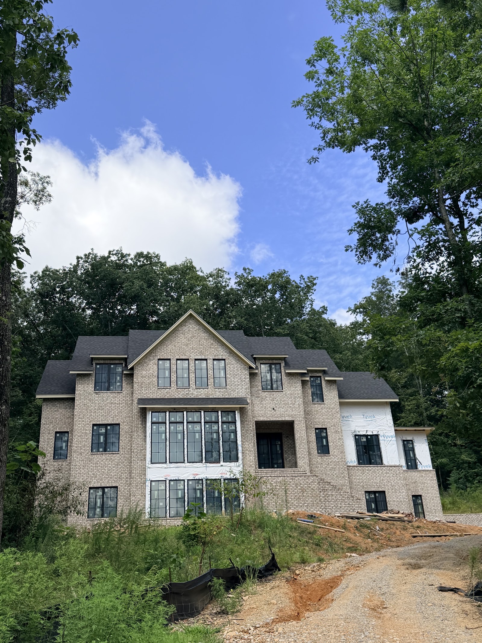 Custom home masonry