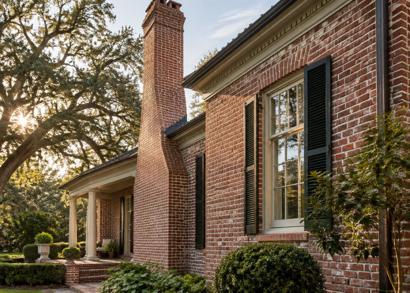Detailed restored brickwork on a Birmingham home